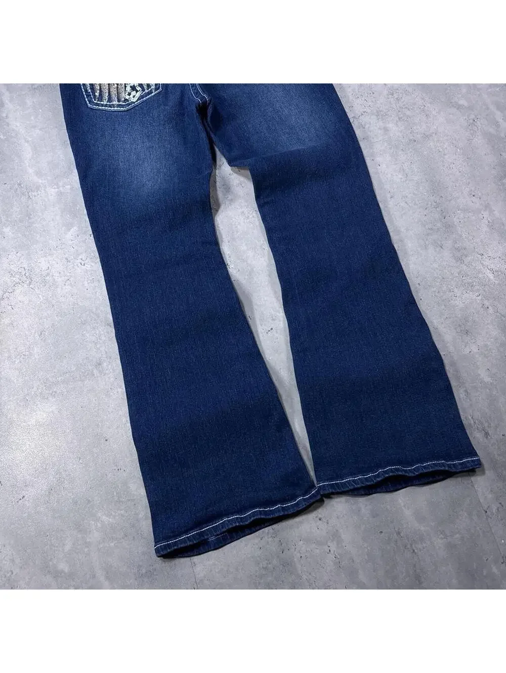 Y2K Y Jeans 00s Flared Denim Blue Jeans